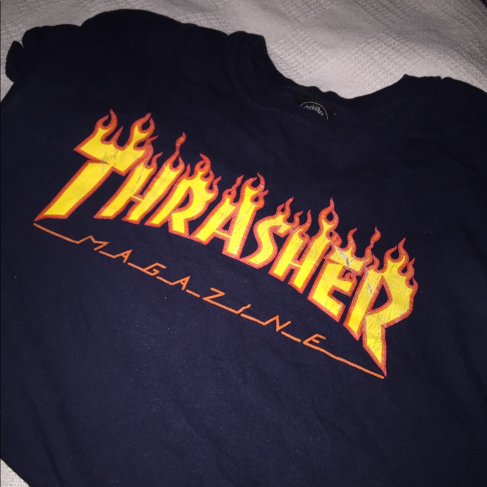 thrasher t-shirt